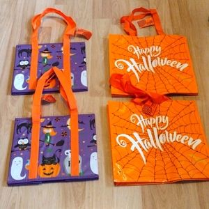 Halloween Bags Trick or Treat, & Two Totes NWT
